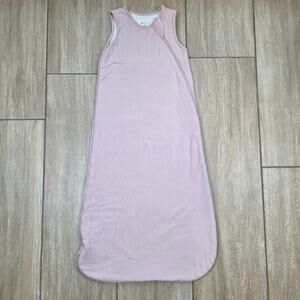 Kyte Baby Sleep Bag Medium 1.0 Tog Pink Bamboo Rayon Zipper Wearable Blanket